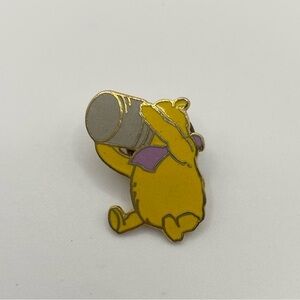 Vintage Disney Winnie-the-Pooh (Three Cheer For Pooh) Enamel Pin 1" Michel & Co